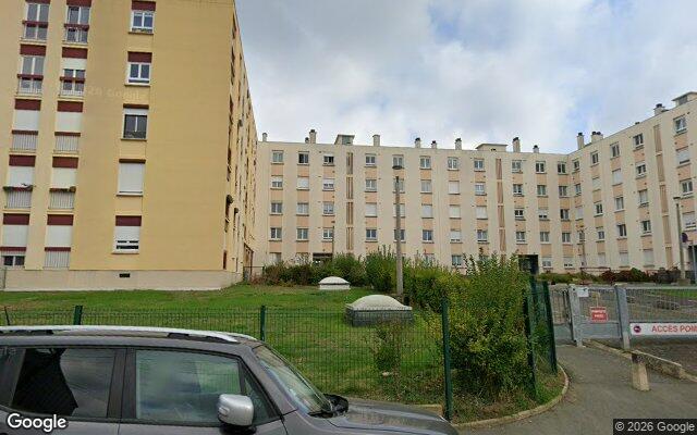 Façade : 1 allée Jean Dolige, Le Mans